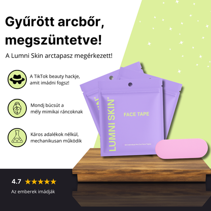 LUMNI SKIN™ -  Face Tape, Arctapasz (64 db)